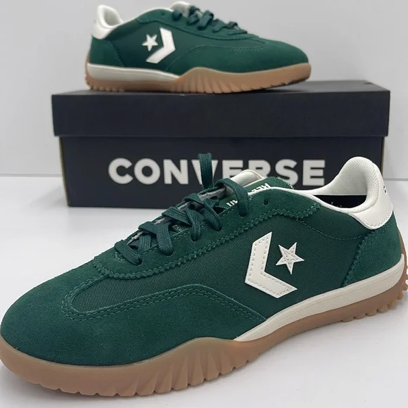 Converse Men’s RUN STAR TRAINER OX GREEN ENVY/EGRET/WHITE A13359C Sneakers - Picture 15 of 16
